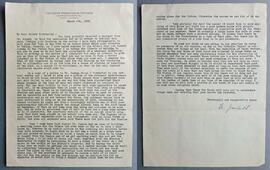 Letter from Fr. Jarlath Gough
