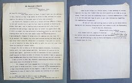 Letter from Fr. Joseph Fenelon