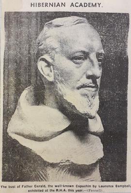 Sculpture of Fr. Gerald McCann