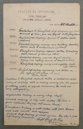 Organisational Reports of the Irish Volunteers in County Tyrone