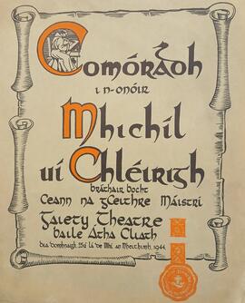 Comóradh I n-onóir Mhichíl Ui Chléirigh
