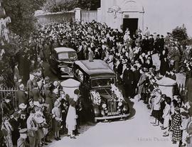 Mourners at John McCormack’s funeral