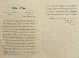 Circular letter regarding election victory fund