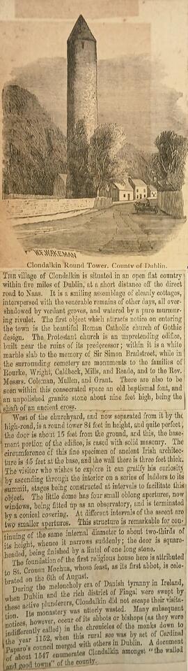 Clondalkin Round Tower, County Dublin