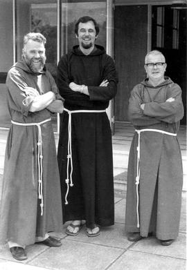 Capuchin Friars at Chapter Meeting