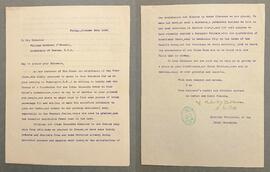 Copy letter from Fr. Peter Bowe