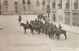 Mounted Gendarmerie, Nantes, France