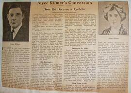 Joyce Kilmer’s Conversion / How he became a Catholic