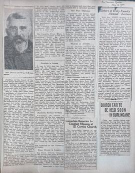 Fr. Thomas Dowling in Burlingame
