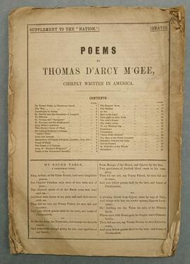 Poems by Thomas D’Arcy McGee, chiefly written in America