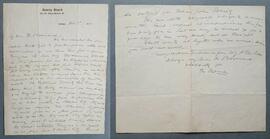 Letter from Fr. Thomas Dowling