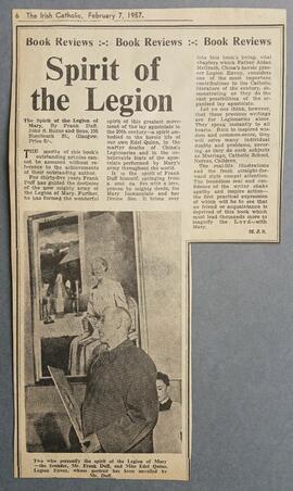 Book Review / The Spirit of the Legion of Mary