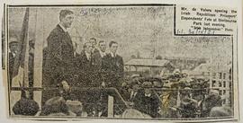 Éamon de Valera opening the Irish Republican Prisoners’ Dependents’ Fete