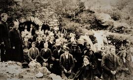 Pilgrims at Gougane Barra in County Cork