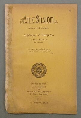 An tsnaidhm / dráma trí ngníomh