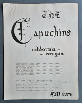 The Capuchins / California and Oregon