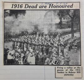 1916 Dead are Honoured, Arbour Hill, Dublin