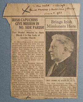 Irish Capuchins give mission