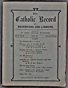 The Catholic Record of Waterford and Lismore
