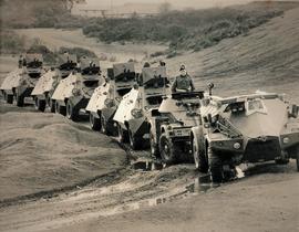 Irish Army Military Vehicles, The Curragh, County Kildare