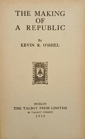 The making of a republic