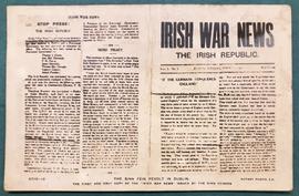 Sinn Fein Revolt in Dublin / Irish War News
