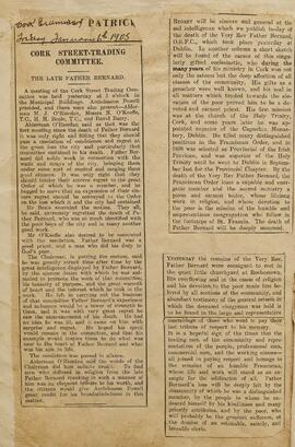 Tributes and Funeral Coverage of the Late Father Bernard Jennings