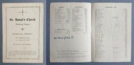 Financial report for St. Joseph’s Church, Roseburg, Oregon