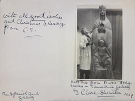 Clare Sheridan Greeting Card and Photograph