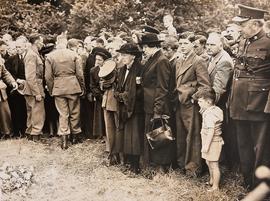 Burial of Douglas Hyde at Frenchpark, County Roscommon