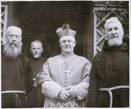 Bishop Patrick Collier and Capuchin friars