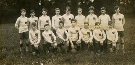 Gaelic Footballers at St. Enda’s School, Rathfarnham, Dublin