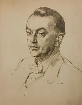 Copy sketch of Thomas MacGreevy