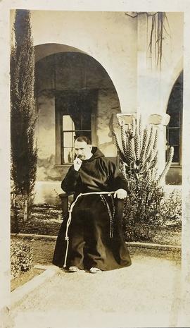 Br. Colmcille Cregan at Mission Santa Inés, California