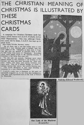 Catholic Action Christmas Cards