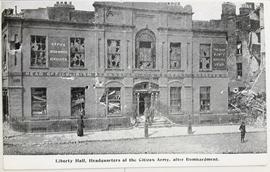 Liberty Hall, Headquarters of the Citizen Army, after Bombardment
