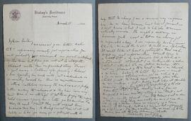 Letter from Fr. Luke Sheehan