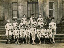 Hurlers at St. Enda’s School, Rathfarnham, Dublin