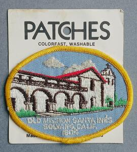 Old Mission Santa Inés Souvenir Patch