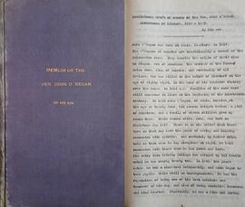 Memoir of the Venerable John O’Regan, Archdeacon of Kildare