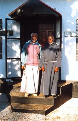 Fr. Danny Gomez OFM Cap. and Fr. Godfrey Sinvula OFM Cap.
