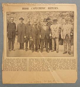 Irish Capuchins’ Return