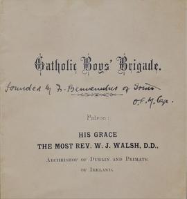 Constitution of the Catholic Boys’ Brigade