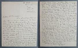 Letter from Fr. Thomas Dowling