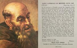 Saint Lawrence of Brindisi Prayer Card