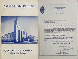 Campaign Record – Our Lady of Angels, Burlingame