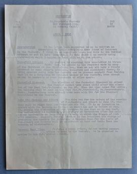 Newsletter of St. Patrick’s Custody