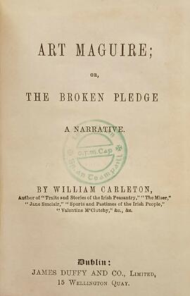 Art Maguire / or, the broken pledge, a narrative