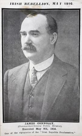 Postcard Print of James Connolly