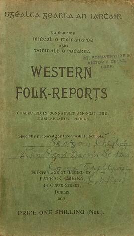 Sgéalta gearra an iarthair / Western folk-reports